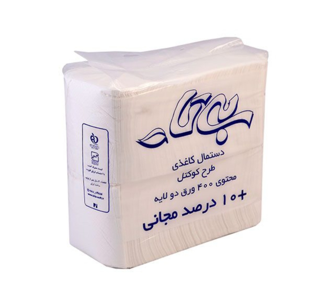 دستمال کاغذی کوکتل بی تا 400 ورق 2 لایه
